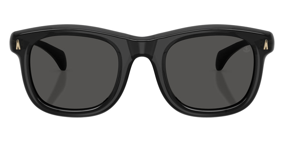 Moncler ME6034 Noirr 305087 51 - Shiny Transparent Dark Gray / Solid Dark Gray #id:me6034305087_s:110100