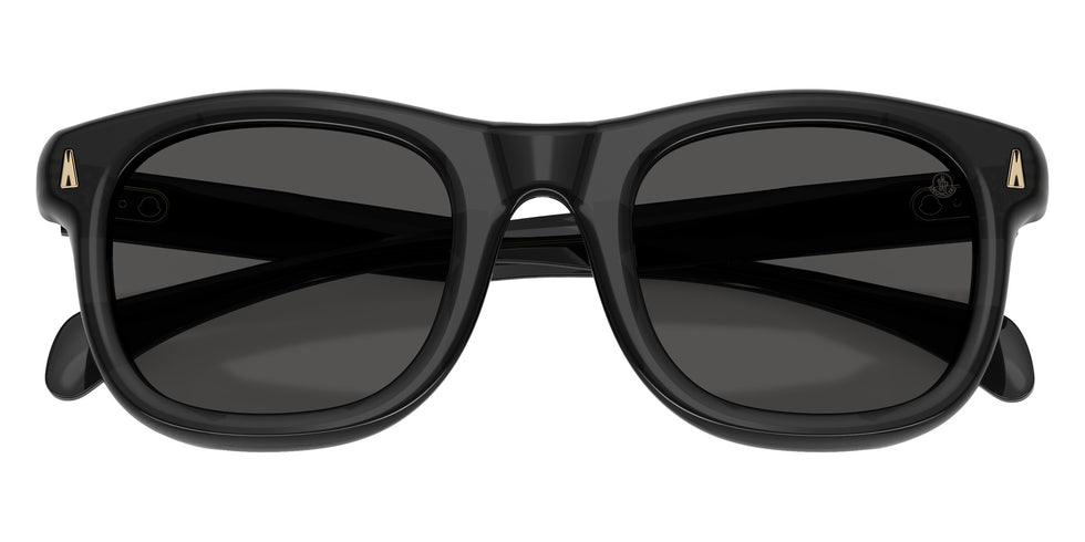 Moncler ME6034 Noirr 305087 51 - Shiny Transparent Dark Gray / Solid Dark Gray #id:me6034305087_s:110120