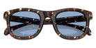 Moncler ME6034F Noirr 304880 51 - Shiny Butter Havana / Solid Light Blue #id:me6034f304880_s:100120