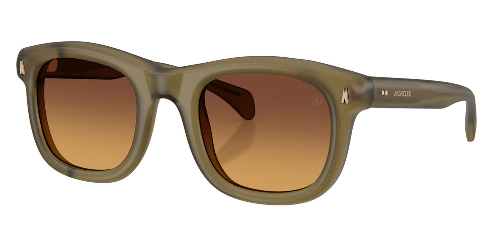Moncler ME6034F Noirr 3049R8 51 - Matte Olive Green / Gradient Mustard #id:me6034f3049r8_s:102105