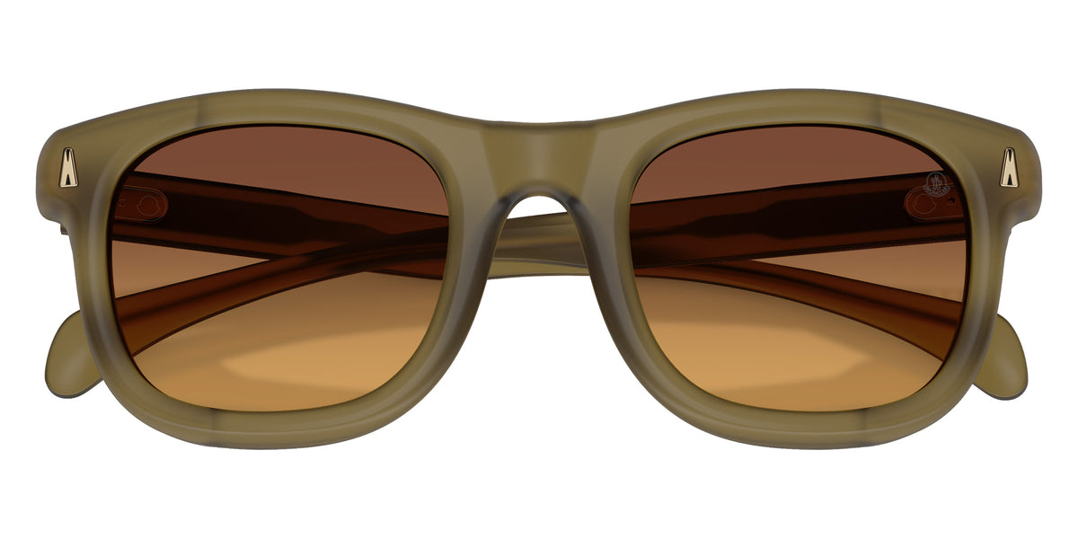 Moncler ME6034F Noirr 3049R8 51 - Matte Olive Green / Gradient Mustard #id:me6034f3049r8_s:102120
