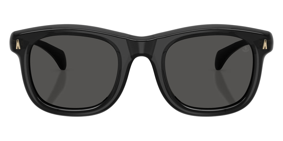 Moncler ME6034F Noirr 305087 51 - Shiny Transparent Dark Gray / Solid Dark Gray #id:me6034f305087_s:104100