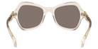 Moncler ME6036U Elizia 30035A 53 - Shiny Transparent Off White / Light Brown Mirrored Gold #id:me6036u30035a_s:100115
