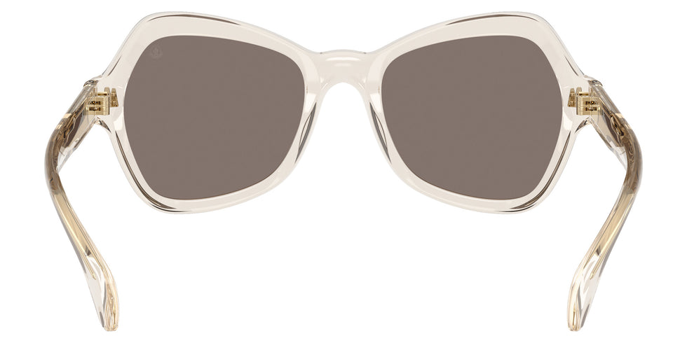 Moncler ME6036U Elizia 30035A 53 - Shiny Transparent Off White / Light Brown Mirrored Gold #id:me6036u30035a_s:100115