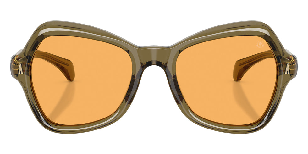 Moncler ME6036U Elizia 304985 53 - Shiny Olive Green / Solid Mustard #id:me6036u304985_s:102100