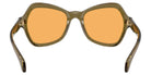 Moncler ME6036U Elizia 304985 53 - Shiny Olive Green / Solid Mustard #id:me6036u304985_s:102115