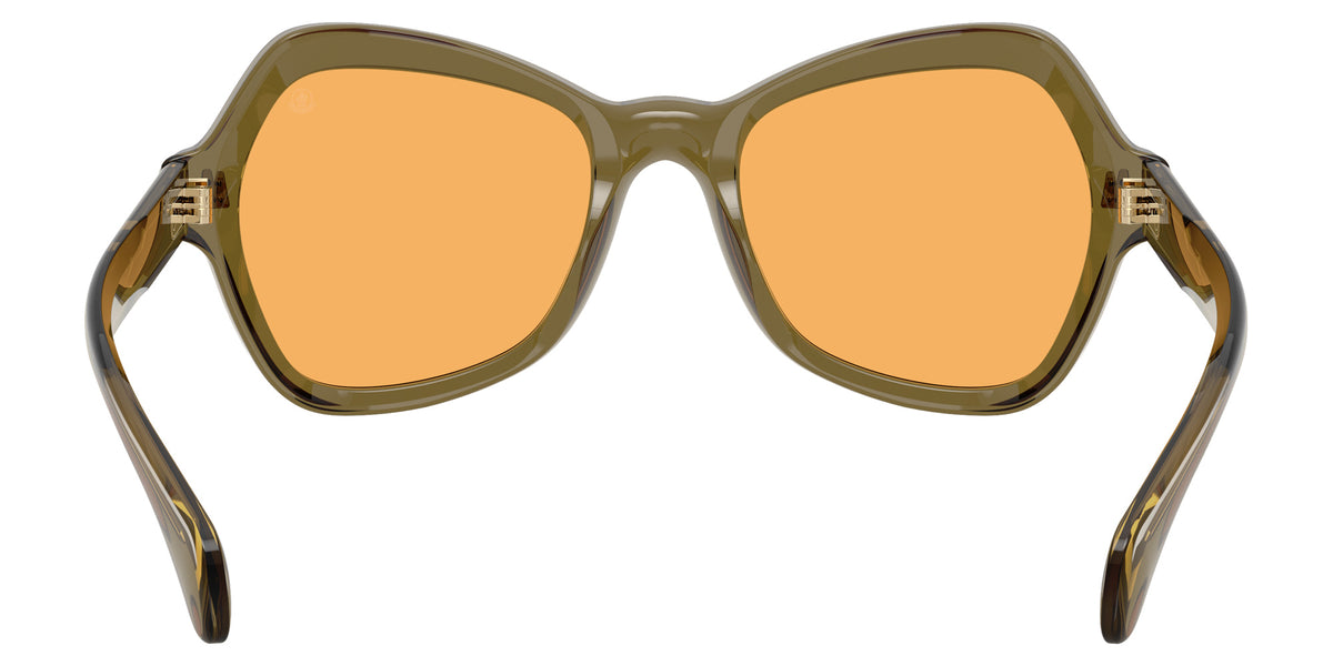 Moncler ME6036U Elizia 304985 53 - Shiny Olive Green / Solid Mustard #id:me6036u304985_s:102115