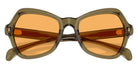 Moncler ME6036U Elizia 304985 53 - Shiny Olive Green / Solid Mustard #id:me6036u304985_s:102120