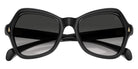Moncler ME6036U Elizia 30503C 53 - Shiny Transparent Dark Gray / Gradient Dark Gray #id:me6036u30503c_s:104120