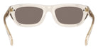 Moncler ME6037 Lido 30035A 54 - Shiny Transparent Off White / Light Brown Mirrored Gold #id:me603730035a_s:100115
