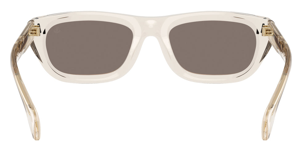 Moncler ME6037 Lido 30035A 54 - Shiny Transparent Off White / Light Brown Mirrored Gold #id:me603730035a_s:100115