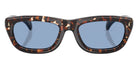Moncler ME6037 Lido 304880 54 - Shiny Butter Havana / Solid Light Blue #id:me6037304880_s:102100