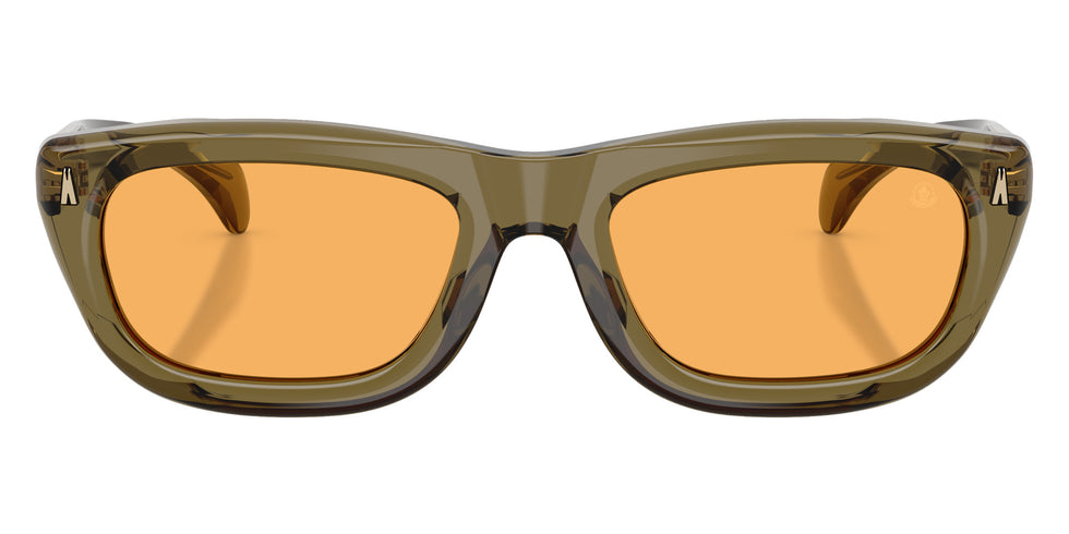 Moncler ME6037 Lido 304985 54 - Shiny Olive Green / Solid Mustard #id:me6037304985_s:104100