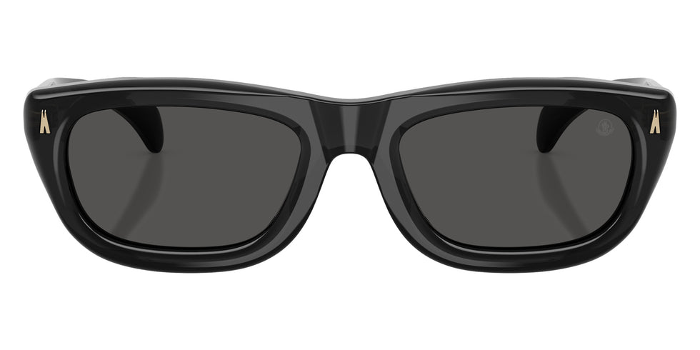 Moncler ME6037 Lido 305087 54 - Shiny Transparent Dark Gray / Solid Dark Gray #id:me6037305087_s:106100