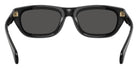 Moncler ME6037 Lido 305087 54 - Shiny Transparent Dark Gray / Solid Dark Gray #id:me6037305087_s:106115