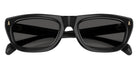 Moncler ME6037 Lido 305087 54 - Shiny Transparent Dark Gray / Solid Dark Gray #id:me6037305087_s:106120