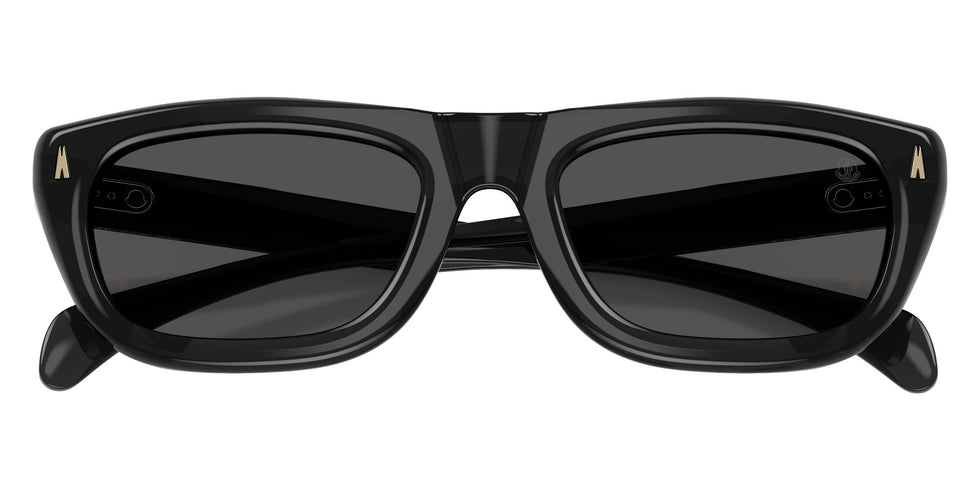 Moncler ME6037 Lido 305087 54 - Shiny Transparent Dark Gray / Solid Dark Gray #id:me6037305087_s:106120