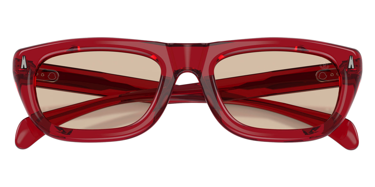 Moncler ME6037 Lido 305393 54 - Shiny Transparent Red / Solid Light Pink #id:me6037305393_s:108120