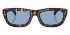 Moncler ME6037F Lido 304880 55 - Shiny Butter Havana / Solid Light Blue #id:me6037f304880_s:100100