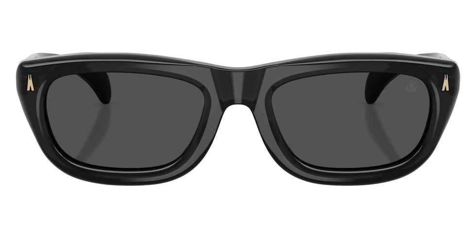 Moncler ME6037F Lido 305087 55 - Shiny Transparent Dark Gray / Solid Dark Gray #id:me6037f305087_s:104100