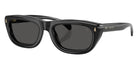 Moncler ME6037F Lido 305087 55 - Shiny Transparent Dark Gray / Solid Dark Gray #id:me6037f305087_s:104105