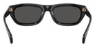 Moncler ME6037F Lido 305087 55 - Shiny Transparent Dark Gray / Solid Dark Gray #id:me6037f305087_s:104115