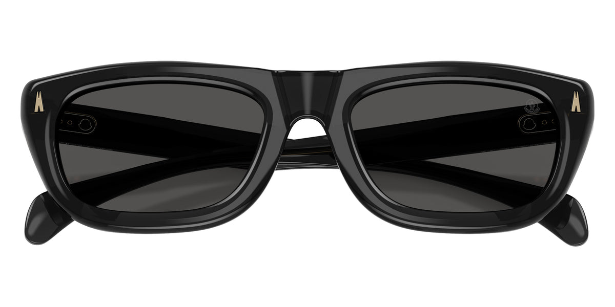 Moncler ME6037F Lido 305087 55 - Shiny Transparent Dark Gray / Solid Dark Gray #id:me6037f305087_s:104120
