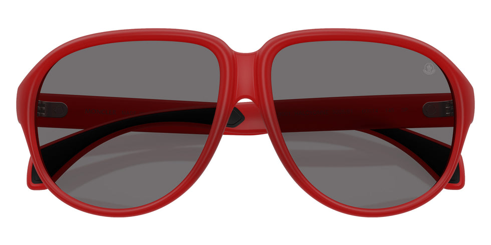 Moncler ME8001 Halcyonne 500581 60 - Milky Red / Polarized Dark Gray #id:me8001500581_s:102120