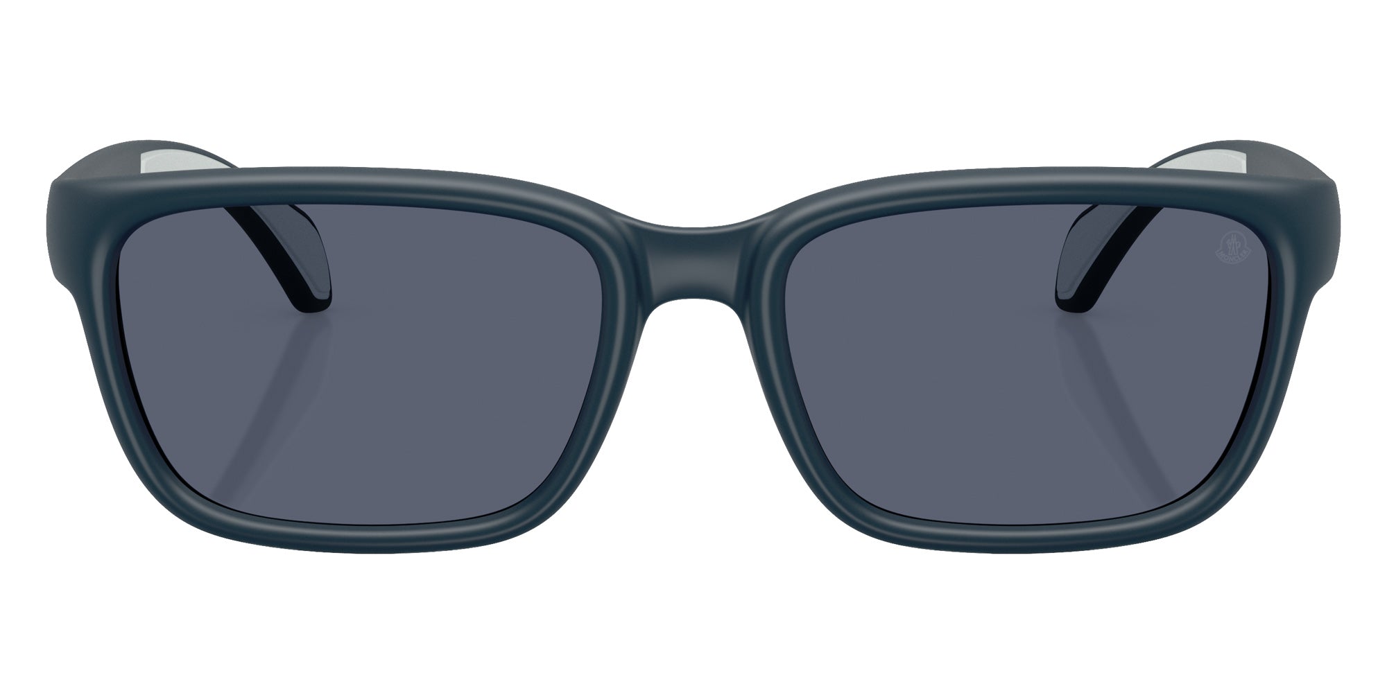 Moncler ME8002 Slicka 50082V 55 - Matte Blue / Polarized Dark Blue #id:me800250082v_s:102100