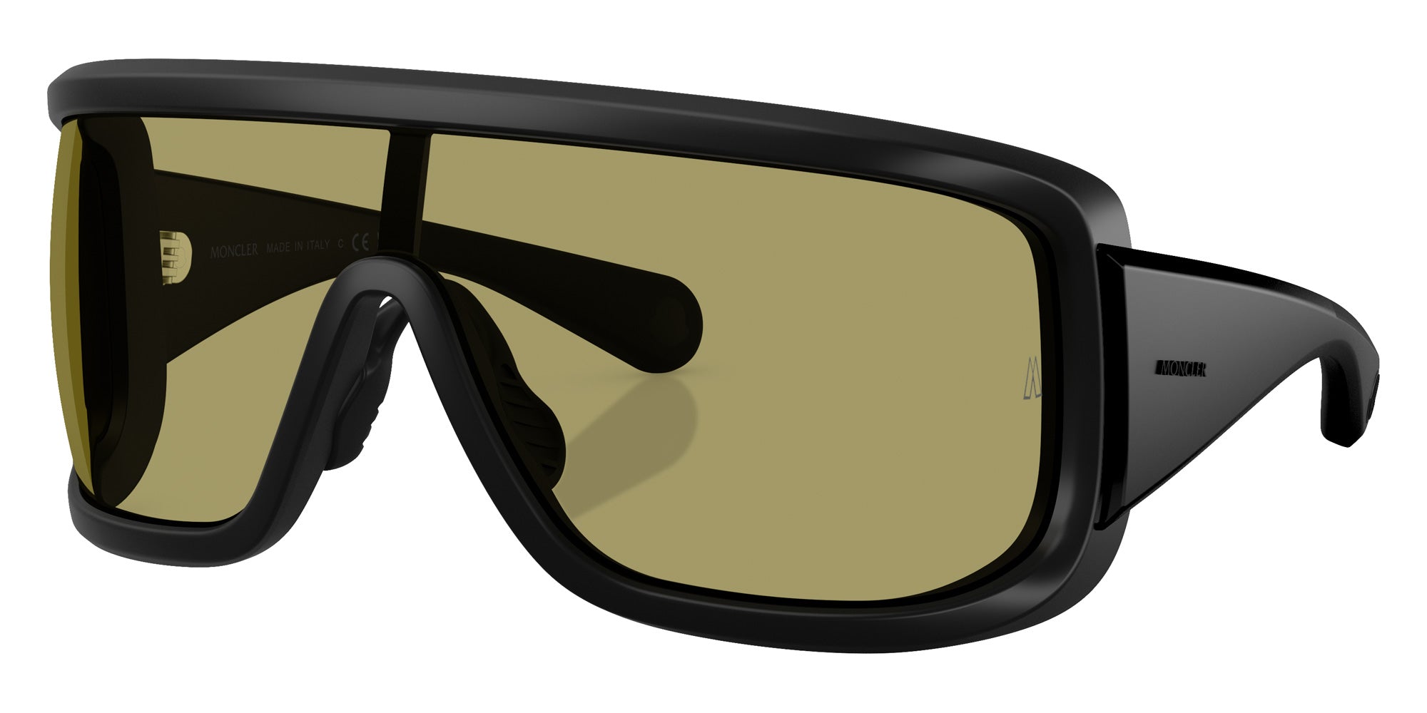 Moncler ME8003 Snowseeker 500682 142 - Matte Black / Green #id:me8003500682_s:100105