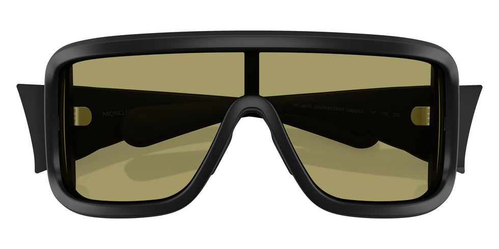 Moncler ME8003 Snowseeker 500682 142 - Matte Black / Green #id:me8003500682_s:100120