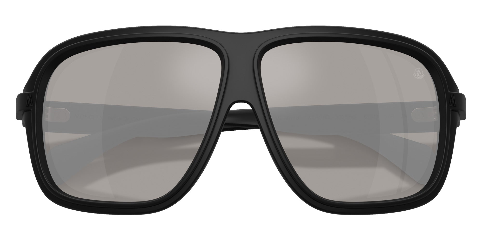 Moncler ME8011U TWOTONE 50066G 62 - Matte Black / Mirrored Gray #id:me8011u50066g_s:100120