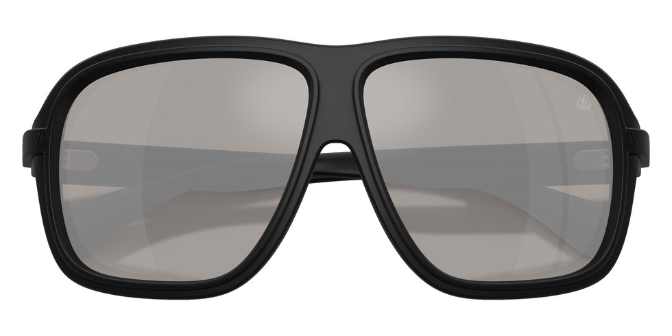 Moncler ME8011U TWOTONE 50066G 62 - Matte Black / Mirrored Gray #id:me8011u50066g_s:100120