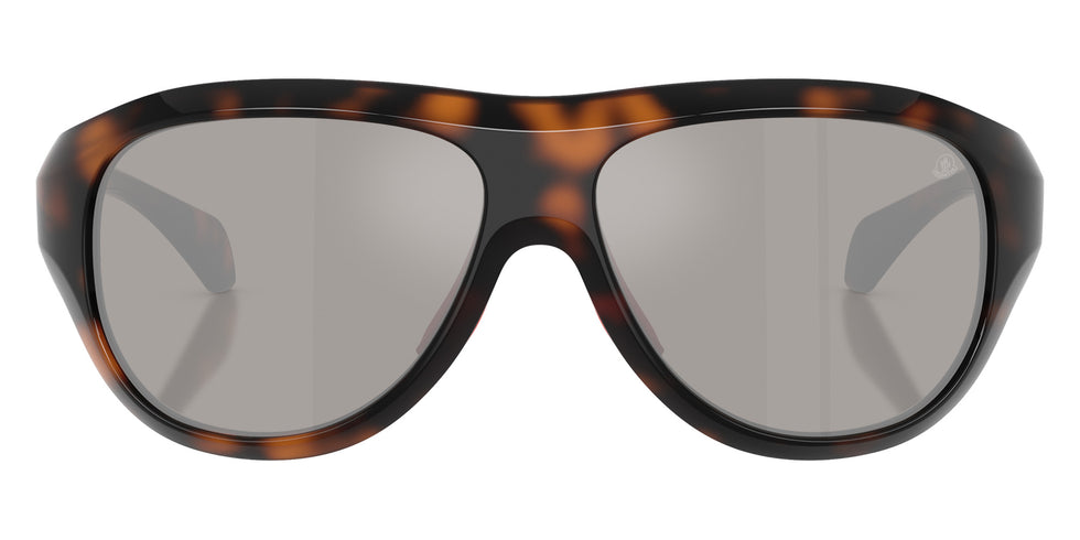 Moncler ME8013 BLEACHER 50216G 65 - Shiny Dark Havana / Mirrored Silver #id:me801350216g_s:102100