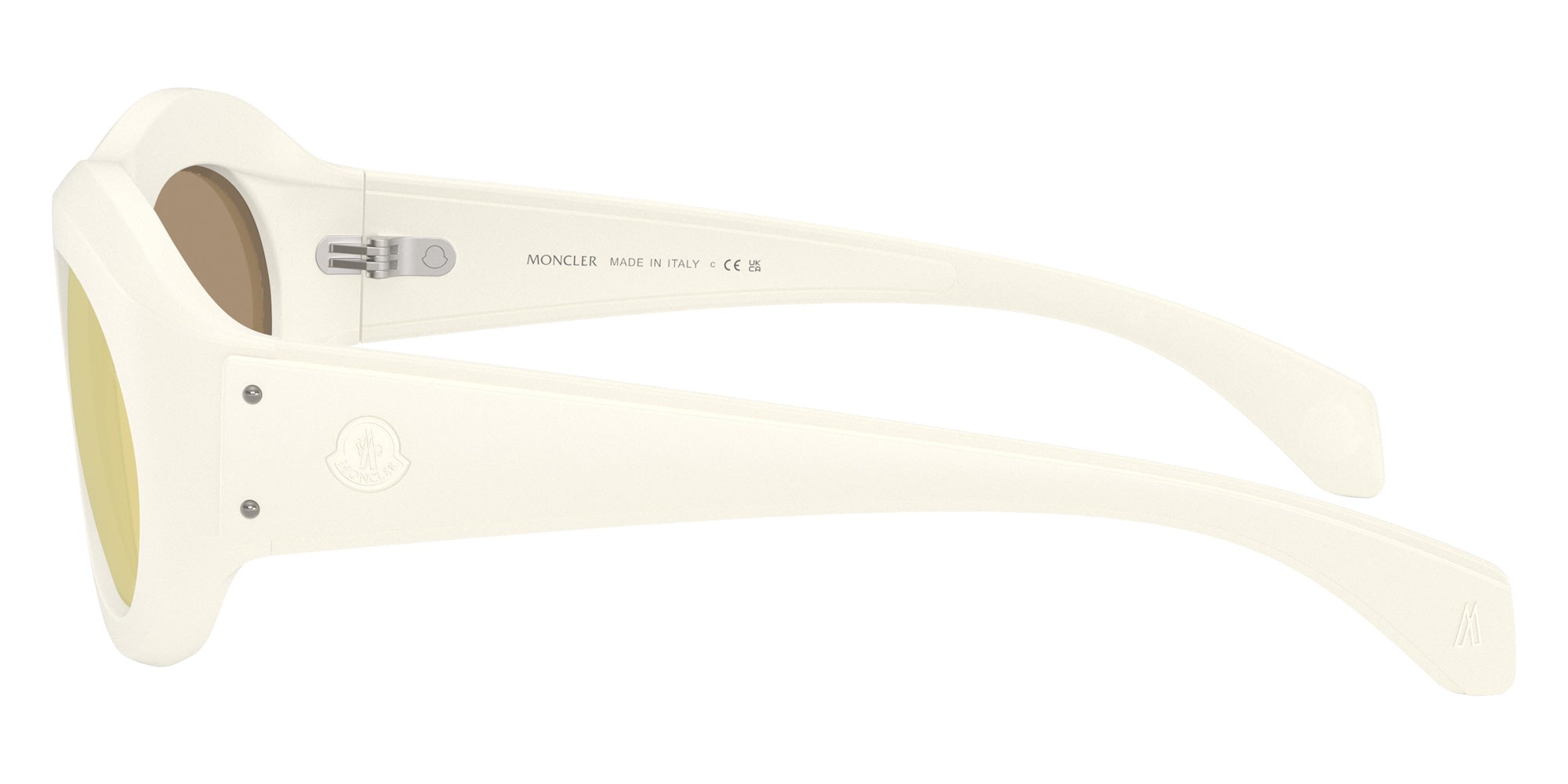 Moncler ME8015U Ramillon 50367J 54 - Matte Vanilla / Brown Mirrored Gold #id:me8015u50367j_s:104110