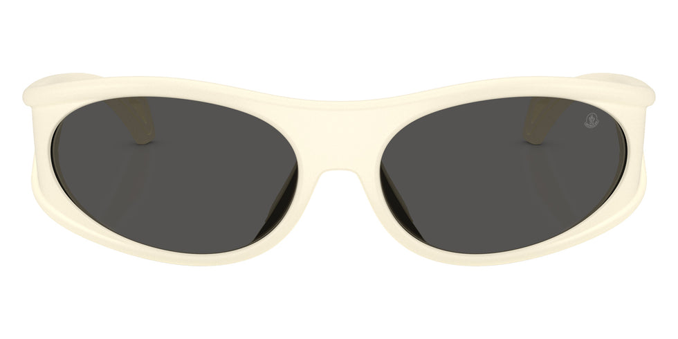 Moncler ME8021 504887 64 - Matte White Rubberized / Dark Gray #id:me8021504887_s:104100