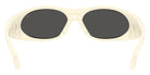 Moncler ME8021 504887 64 - Matte White Rubberized / Dark Gray #id:me8021504887_s:104115