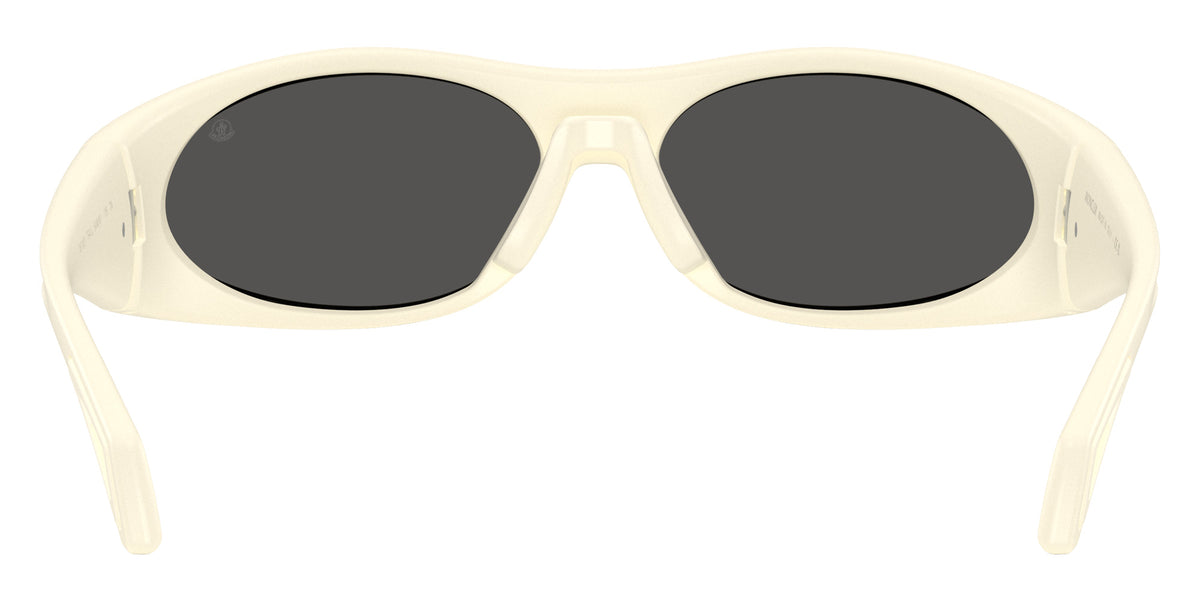 Moncler ME8021 504887 64 - Matte White Rubberized / Dark Gray #id:me8021504887_s:104115