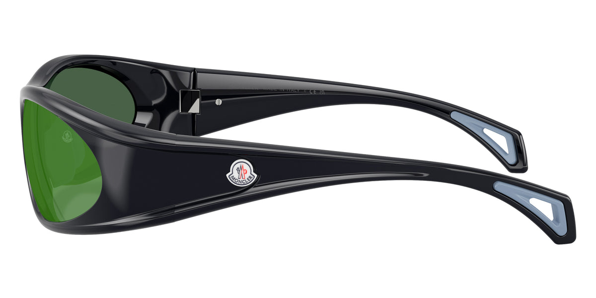 Moncler ME8021 50494V 64 - Shiny Dark Blue / Dark Gray Mirrored Violet #id:me802150494v_s:106110