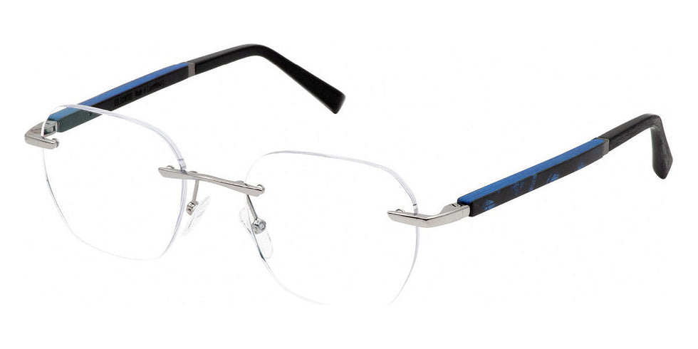 Gold & Wood GAW MERCURE 07 07.27.W01.74 48 - Shiny Gun/Black Washiwood/Electric Blue Birch/Ebony Tanganyika