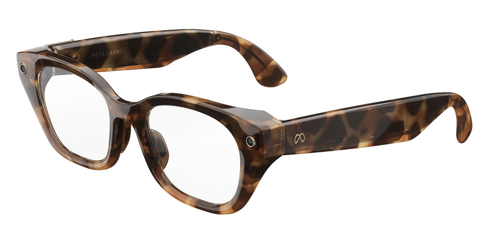 META Capri 49 - Espresso Tortoise / Clear #id:metacapriespressotortoiseclear_s:100105