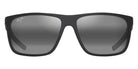 Maui Jim LEHOPULU 598-02 58 - Matte Black #id:mji59802_s:106100