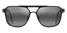 Maui Jim 2ND REEF 607-02 59 - Satin Black #id:mji60702_s:106100