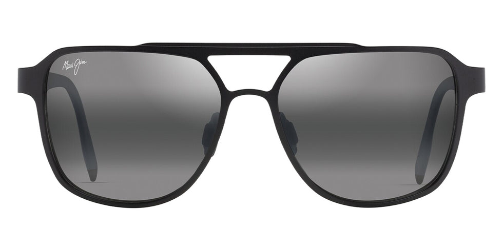 Maui Jim 2ND REEF 607-02 59 - Satin Black #id:mji60702_s:106100