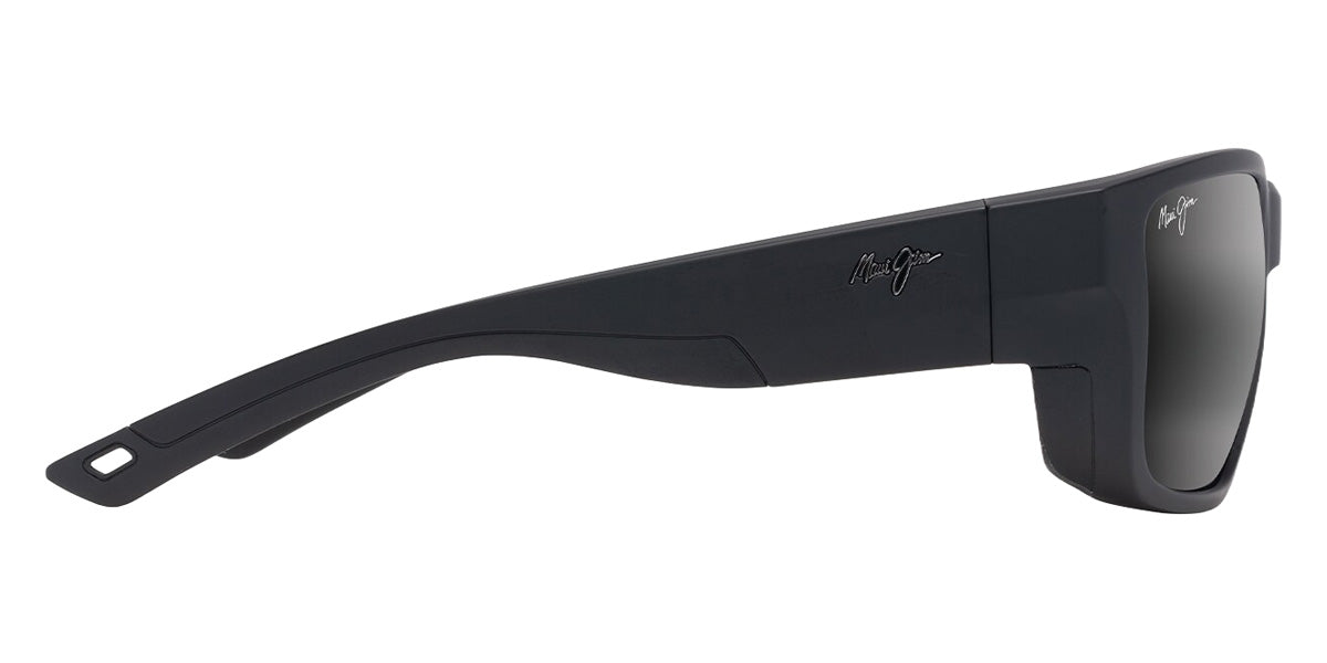 Maui Jim AMBERJACK 896-02 60 - Matte Black with Black Rubber #id:mji89602_s:106110