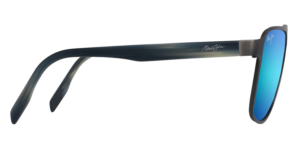 Maui Jim 2ND REEF B607-14 59 - Brushed Dark Gunmetal #id:mjib60714_s:120110