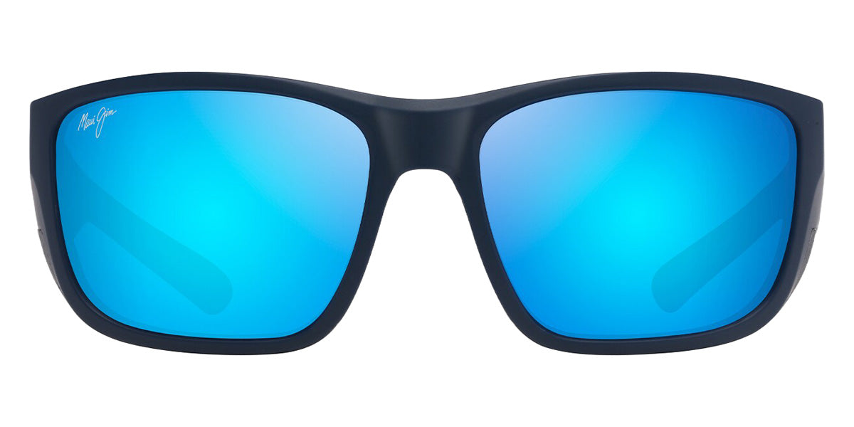 Maui Jim AMBERJACK B896-03 60 - Matte Dark Navy with Black Rubber #id:mjib89603_s:120100