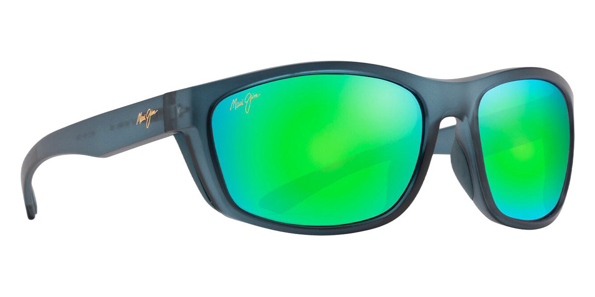 Maui Jim NUU LANDING GM869-03 62 - Matte Teal with Aquamarine Rubber #id:mjigm86903_s:144105
