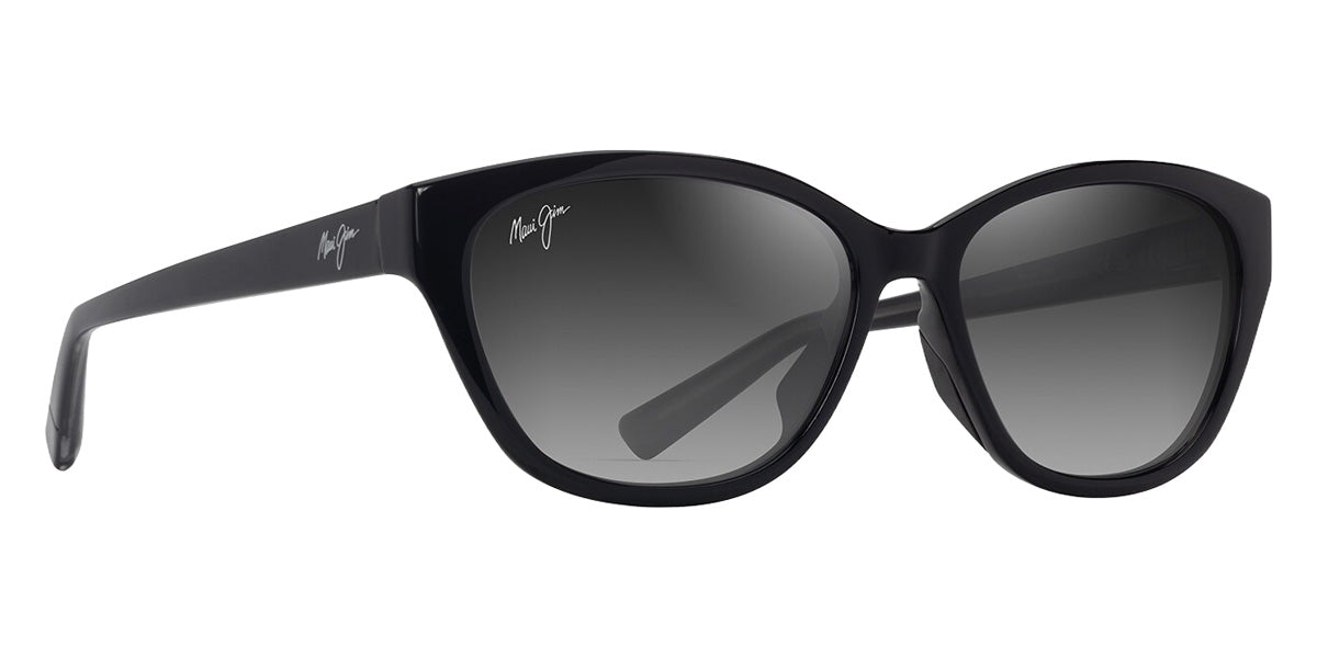 Maui Jim PŪNONO GS344-02 54 - Shiny Black #id:mjigs34402_s:106105