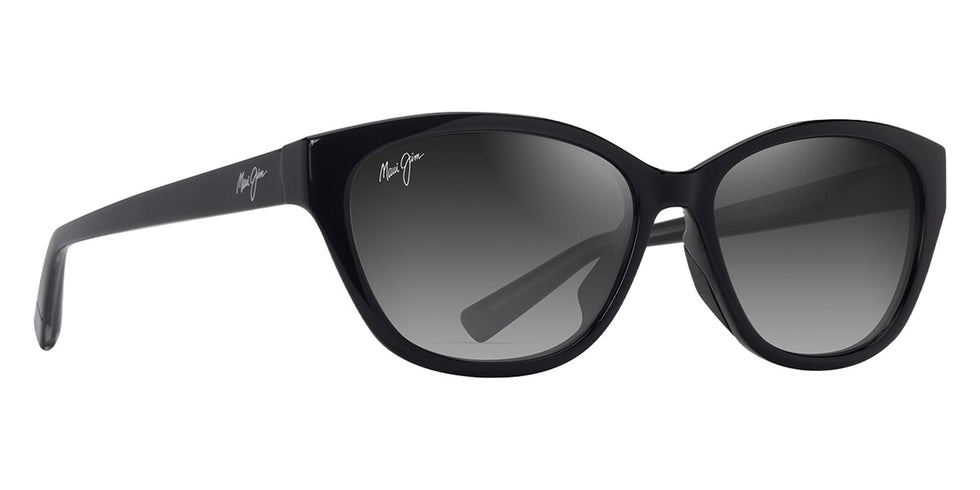 Maui Jim PŪNONO GS344-02 54 - Shiny Black #id:mjigs34402_s:106105